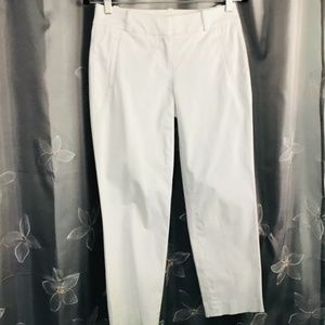 AnnTaylor Loft White Capri Pants Size 00